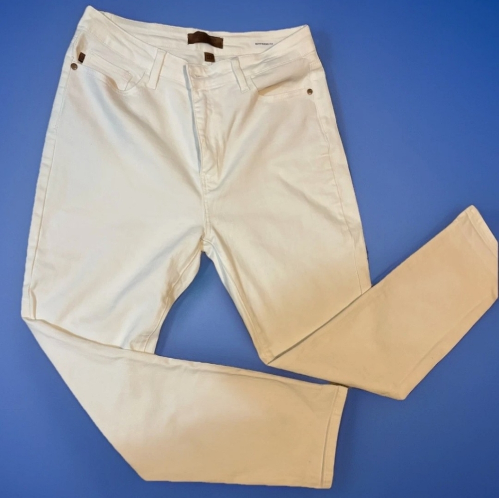 Judy Blue High Rise White Jeans